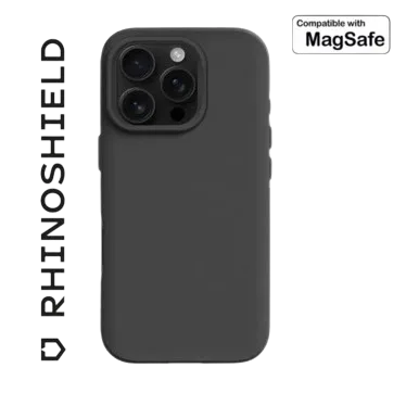 RhinoShield™ – Solidsuit Classic-Hülle – MagSafe-kompatibel – iPhone 16 Pro Max – SCHWARZ