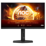 AOC 27" LED - 27G4XE Ecran PC Full HD 1080p - Dalle IPS - 180 Hz - HDR10 - DisplayPort/HDMI - Noir