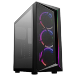 Cooler Master CMP510 - Boîtier moyen tour + Panneau latéral en verre trempé- LED ARGB