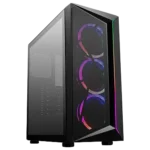Cooler Master CMP510 - Boîtier moyen tour + Panneau latéral en verre trempé- LED ARGB