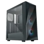 Cooler Master CMP520 - Boîtier moyen tour + Panneau latéral en verre trempé - LED ARGB