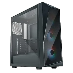 Cooler Master CMP520 - Boîtier moyen tour + Panneau latéral en verre trempé - LED ARGB