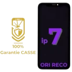 Ecran LCD iPhone 7 Original Reconditionné - Noir - Garantie 100% CASSE