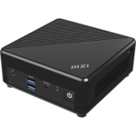MSI Cubi N ADL-002BEU 0,69L - Mini PC Barebone - Noir N100