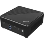 MSI Cubi N ADL-002BEU 0,69L - Mini PC Barebone - Noir N100