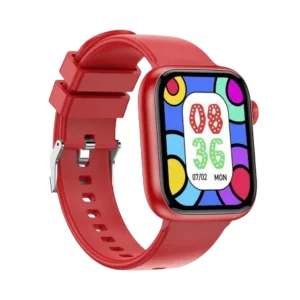 Montre connectée intelligente IGO Watch 3 Partel - Assistant vocal - Fréquence cardiaque - IP67 – Bluetooth 5.3 - Rouge