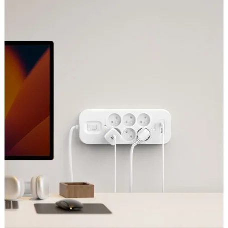 Prise parafoudre 6 prises + 1 USB-A + 1 USB-C PD - Belkin – Image 3