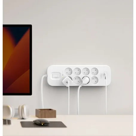 Prise parafoudre 8 prises + 1 USB-A + 1 USB-C PD - Belkin – Image 3