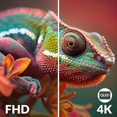 SRT 65UF8733 - TV QLED 65" (163 cm) UHD 4K avec Google TV - Résolution 3860 x 2160 - LED sans 3D – Image 2