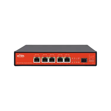 Wi-Tek WI-PS306GF-UPS-15AV2 - Commutateur PoE - 5 Gigabit PoE + 1 Gigabit SFP PoE switch