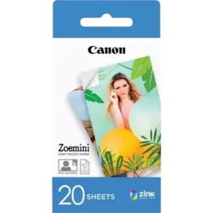 20 feuilles de papier photo Canon ZINK™ 5 x 7,6 cm