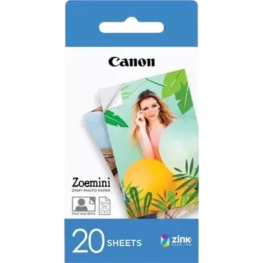 20 fogli di carta fotografica Canon ZINK™ 5 x 7,6 cm