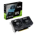 ASUS Dual - RTX3050-O8G-V2 - NVIDIA GeForce RTX 3050 8Go GDDR6