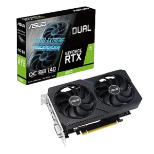 ASUS Dual - RTX3050-O8G-V2 - NVIDIA GeForce RTX 3050 8Go GDDR6