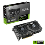 ASUS Dual - RTX4060TI-O16G-EVO - NVIDIA GeForce RTX 4060 Ti - 16Go GDDR6