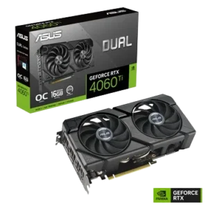 ASUS Dual - RTX4060TI-O16G-EVO - NVIDIA GeForce RTX 4060 Ti - 16Go GDDR6