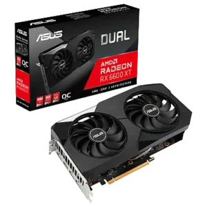 ASUS Dual - RX6600XT-O8G - AMD Radeon RX 6600 XT - 8Go GDDR6
