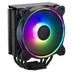 Cooler Master Hyper 212 - Ventilateur processeur socket Intel et AMD -  LED ARGB - Halo Black