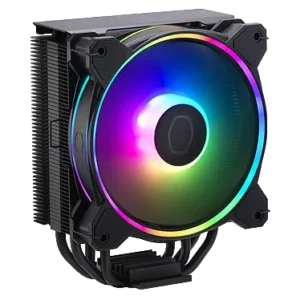 Cooler Master Hyper 212 - Ventilateur processeur socket Intel et AMD -  LED ARGB - Halo Black