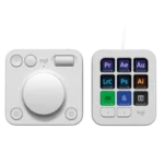 Logitech MX Creative Console - 9 touches LCD personnalisables - Pale Grey