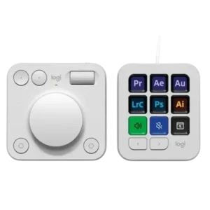 Logitech MX Creative Console - 9 touches LCD personnalisables - Pale Grey