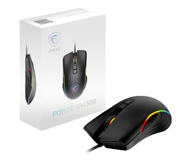 MSI Forge GM300 - Souris Optique - 7 Boutons - LED RGB - 7200 DPI – Image 5