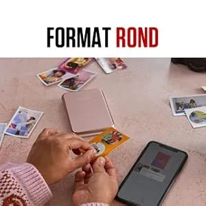 Papier Photo ZINK Rond