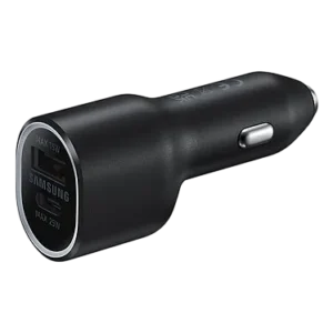 Samsung Chargeur Allume Cigare - Chargeur de voiture double 40W - Noir
