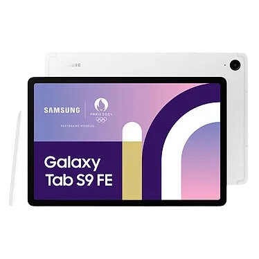 Samsung Galaxy Tab S9 FE - 10,9" (27,7 cm) - 128 Go - Wi-Fi - Argent