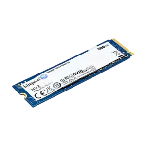 Kingston SSD NV3 500Go - SSD M.2 2280 NVMe PCIe 4.0 4x - 500 Go