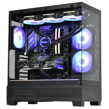 PC Gamer - Processeur AMD Ryzen 7 7800X3D - MSI GeForce RTX 4070 Ti - 32 Go RAM - 1 To SSD