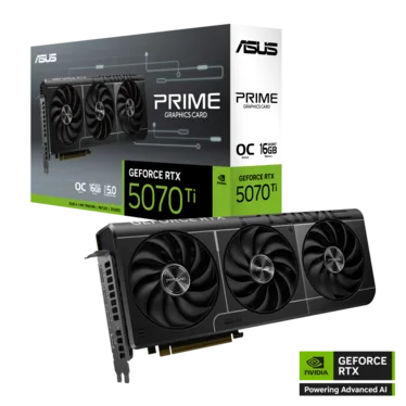 ASUS Prime GeForce RTX™ 5070 Ti OC Edition 16 GB GDDR7 SFF-Ready