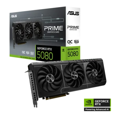 ASUS Prime GeForce RTX™ 5080 OC Edition 16 Go GDDR7