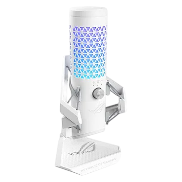 ASUS ROG Carnyx - Micrófono (blanco) – Image 4