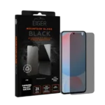 Eiger® - Samsung Galaxy S24 / S25 - Verre Trempé Premium 2.5D Privacy