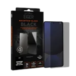 Eiger® - Samsung Galaxy S25 ULTRA - Verre Trempé Premium 2.5D Privacy