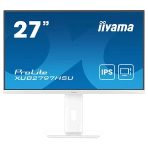 iiyama ProLite XUB2797HSU-W2 - Écran PC 68,6 cm (27") - 1920 x 1080 pixels - Full HD LED - Blanc