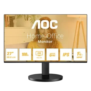 AOC 27″ LED – 27B3HA2 Ecran PC Full HD 1080p – 100 Hz – HDMI/VGA – Noir