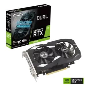 ASUS Dual - GeForce RTX™ 3050 OC Edition 6Go GDDR6