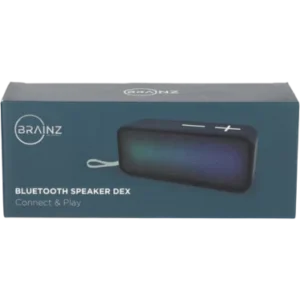 BRAiNZ Speaker DEX - (38627) Enceinte Bluetooth Compacte - Bleu