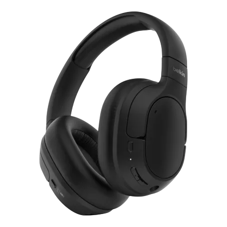 Belkin - Casque audio Bluetooth antibruit (ANC) - Isolation sonore - Noir