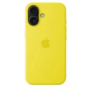 Coque silicone avec MagSafe - iPhone 16 Plus – Carambole + Film Hydrogel inclus