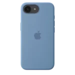 Coque silicone - iPhone 16e – Bleu d’hiver