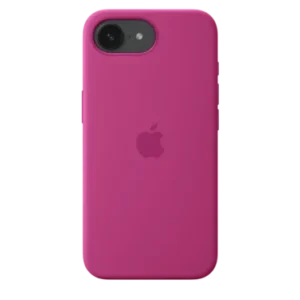 Coque silicone - iPhone 16e – Fuchsia