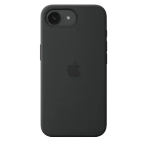 Coque silicone - iPhone 16e – Noir