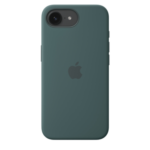 Coque silicone - iPhone 16e – Vert lacustre