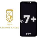 Ecran LCD iPhone 7 PLUS TFT - Noir - Garantie 100% CASSE