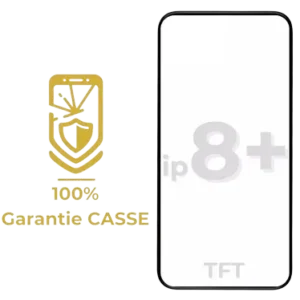 Ecran LCD iPhone 8 PLUS TFT - Blanc - Garantie 100% CASSE