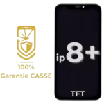Ecran LCD iPhone 8 PLUS TFT - Noir - Garantie 100% CASSE