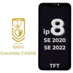 Ecran LCD iPhone 8 / SE 2020 / SE 2022 TFT - Noir - Garantie 100% CASSE